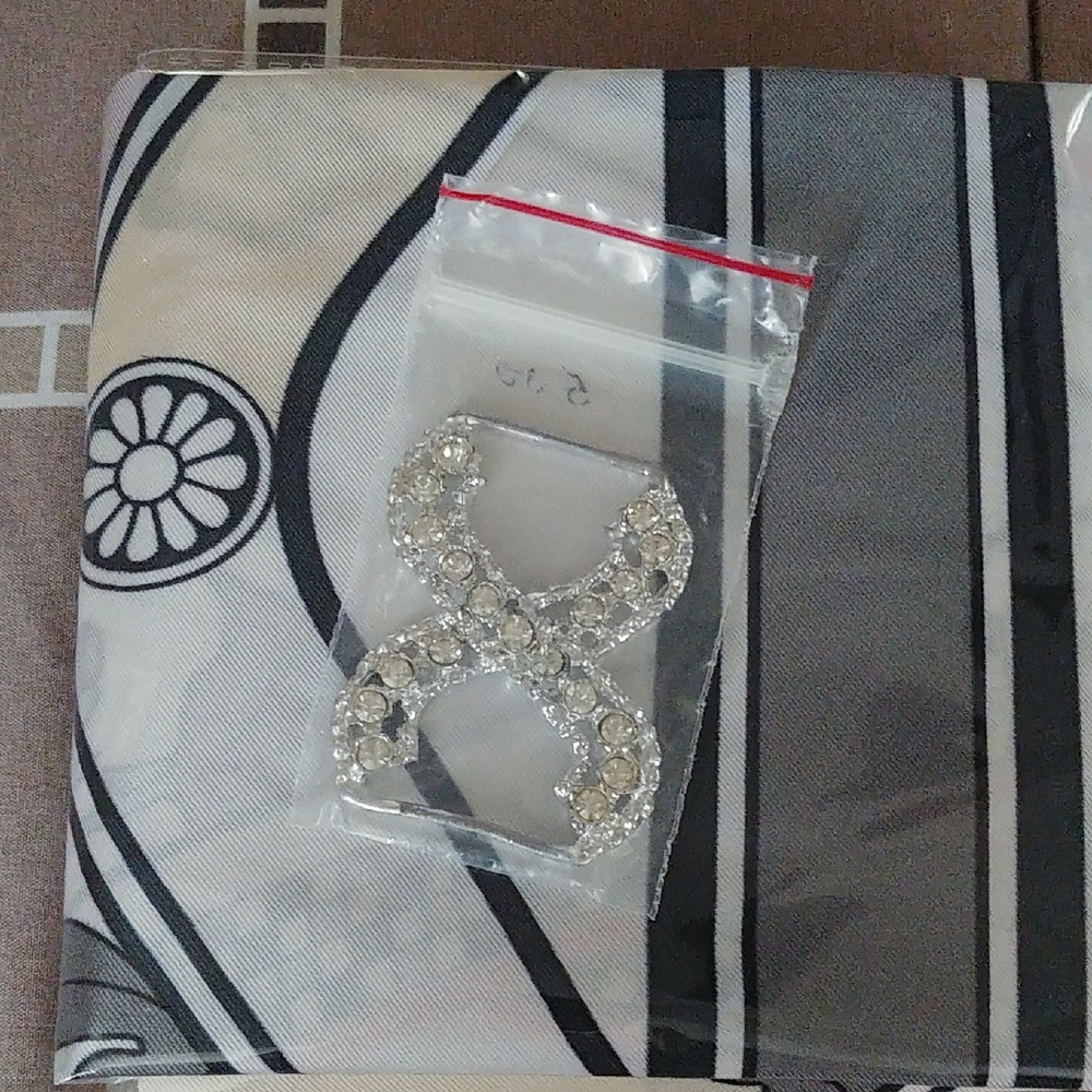 Scarf and Vintage Scarf Holder